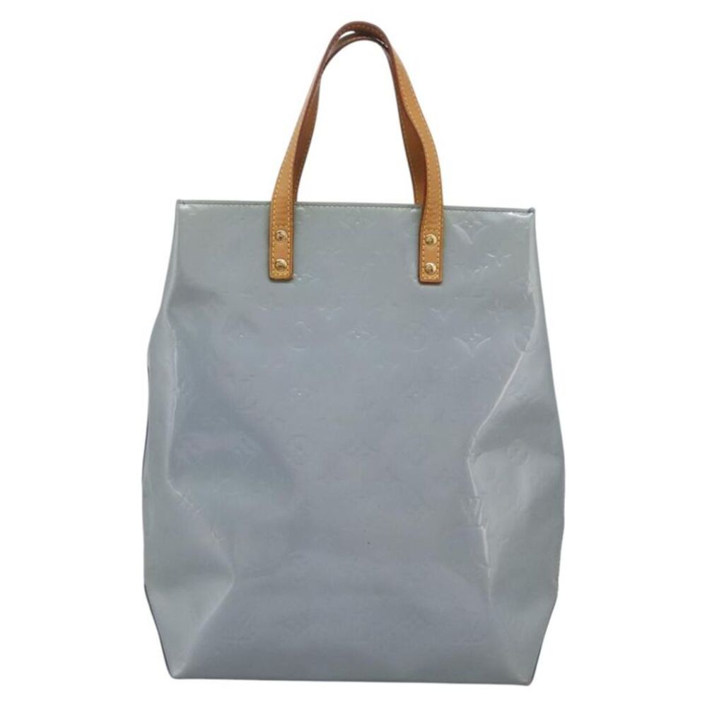 Louis Vuitton Gray and Tan Shoulder Bag